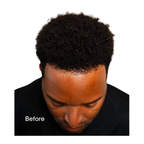 THE PRIME PACKAGE - (Front Hairline Stencils - 16 pack, Hair Fibers, Hold Spray & Applicator Pump)