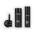 THE ULTIMATE BRO COMBO™ – Hairline, Sides & Beard Kit (Front Stencils – 16 pack, 3-in-1 Stencils – 32 pack + Hair Fiber Pro Kit)